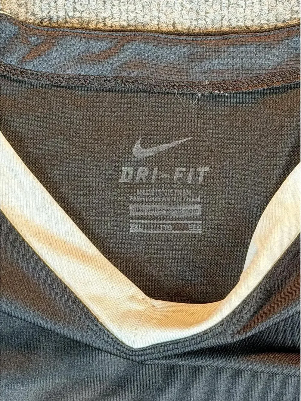 Nike‎ Long Sleeve Dri-Fit Athletic Shirt Black Womens XXL - Running, Exercise